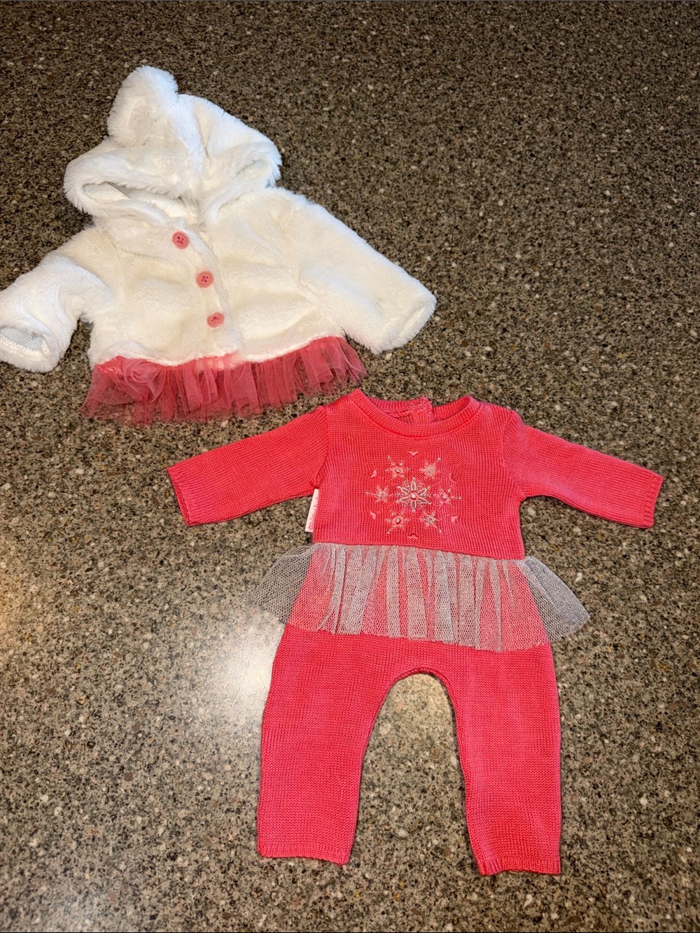 American Girl Bitty Baby snow winter set